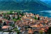 Widok z lotu ptaka na miasto, Parco San Marco Hotels & Beach Resort ****, Cima di Porlezza (CO), Włochy