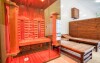 Sauna na podczerwień, Hotel Erzsébet ***, Hévíz, Balaton, Węgry
