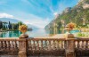 Widok na jezioro, Villa Nicolli Romantic Resort ****, Riva del Garda (TN), Włochy