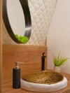 Designowa umywalka, Villa Wisdome, Farád, Węgry