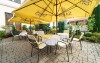 Taras zewnętrzny, Parkhotel Centrum ***, Spiska Nowa Wieś, Słowacki Raj, Słowacja