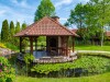 Altana nad stawem, Orchidea Hotel ****, Lipót, Węgry