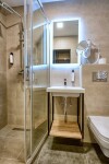 Łazienka hotelowa, Hotel Szieszta, Šoproň, Šoproň, Węgry