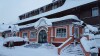 Śniegiem pokryty hotel, Hotel Tauplitzerhof ***, Tauplitz, Austria