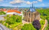Pensjonat Aviatik znajduje się w historycznym centrum Čáslava