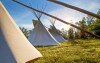 Namioty i tipi, pensjonat U Mauritzu, Šumava
