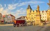 Historyczne centrum miasta Tábor w południowych Czechach