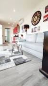 Pokój dzienny, TINY HOUSE Czarna Jaskółka, Hostkovice