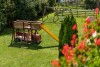 Plac zabaw dla dzieci, Landhotel Steindlwirt ***, Dorfgastein, Alpy, Austria