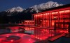 Oświetlony basen, RupertusTherme, Bad Reichenhall, Niemcy
