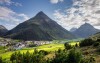 Górski krajobraz, Hotel Büntali Galtür ****, Galtür, Austria