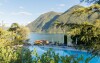 Basen nad jeziorem, Parco San Marco Hotels & Beach Resort ****, Cima di Porlezza (CO), Włochy