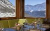Widok z restauracji, Blu Hotel Senales Zirm-Cristal ****, Maso Corto (BZ)