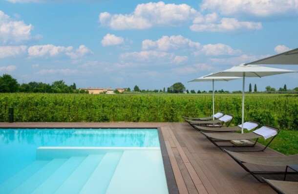 Basen zewnętrzny, Leonardo Hotel Lago di Garda – Wellness and Spa ****, Lazise (VR)