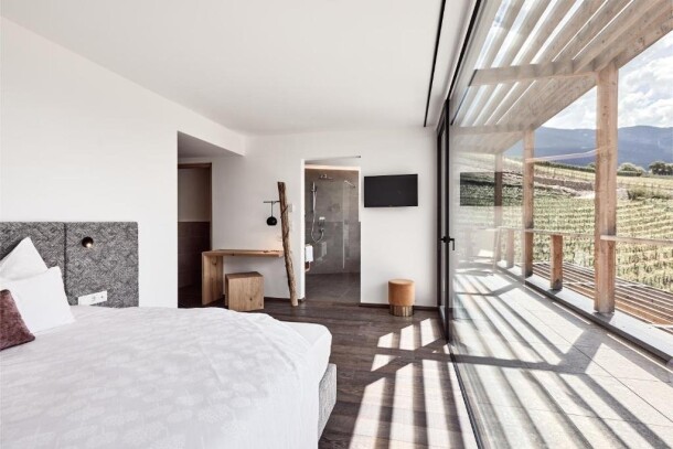 Pokój hotelowy z balkonem, Haller Suites & AO Restaurant ****, Brixen, Włochy