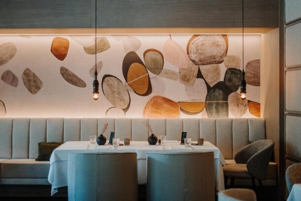 Restauracja, Hotel Das Paradies *****, Alpy Południowotyrolskie, Latsch, Włochy