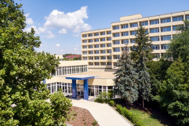 Budynek hotelu, Hunguest Hotel Helios Hévíz ****, Hévíz, Balaton, Węgry
