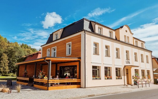 Budynek, Hotel Lípa, Dolní Lipová, Jesioniki