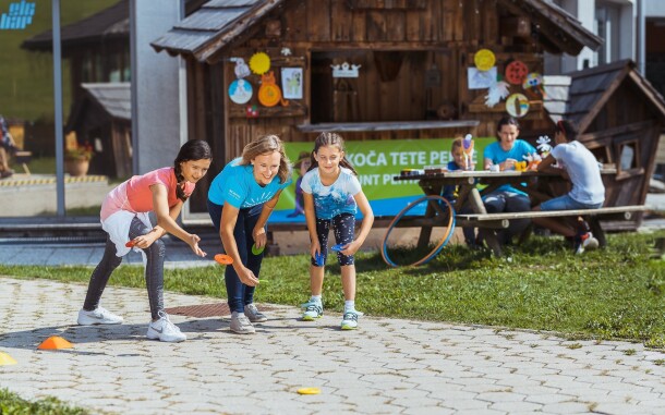 Animacje, ośrodek wypoczynkowy Ramada, Kranjska Gora, Słowenia