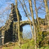 Ruiny zamku Himlštejn