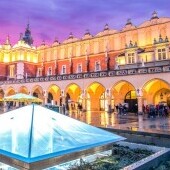 Historyczny rynek w Sukiennicach