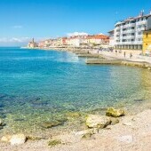 Plaże w Piranie