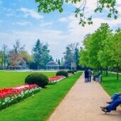 Park zdrojowy i kolumnada