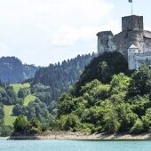 Jezioro Czorsztyńskie, Zamek Niedzica  i Czorsztyń