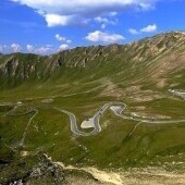 Wysokogórska droga Grossglockner Hochalpenstrasse